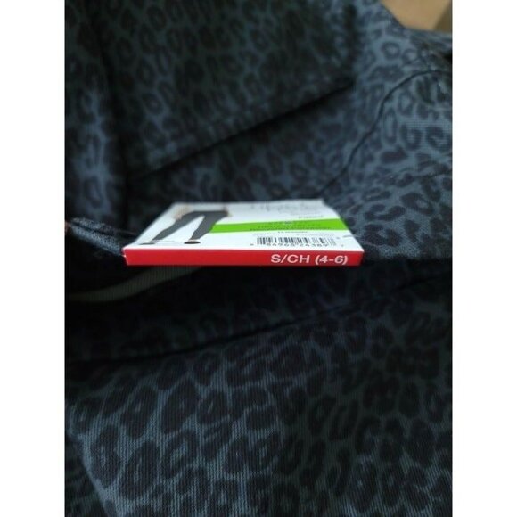 Leopard Print Soft Jeggings Size Small 4-6 #269 - Picture 4 of 4